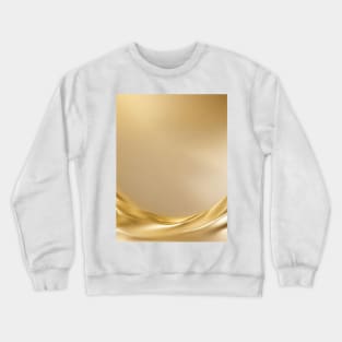 Golden Wave Crewneck Sweatshirt